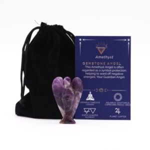 Gemstone Angel - Amethyst