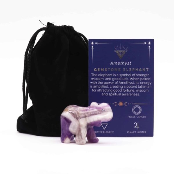 Lucky Elephant - Amethyst