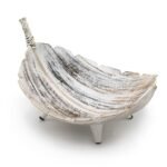 Whitewash Coconut Leaf Bowl
