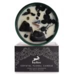The Knight of Swords Tarot Crystal Candle