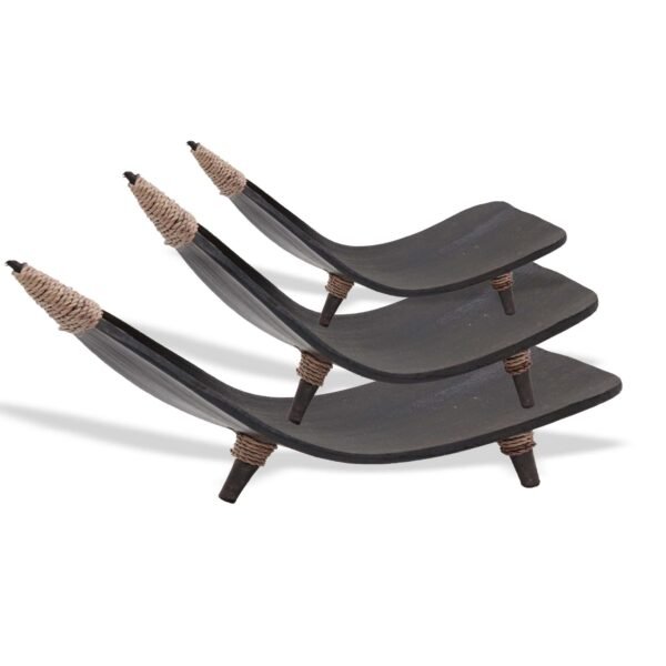 Chocolate Coconut Leaf Bowl Set