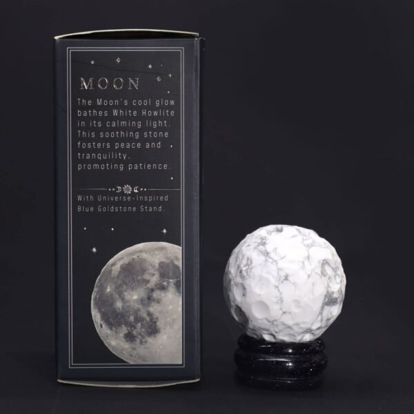 White Howlite Planet (MOON)