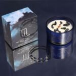 Scorpio Zodiac Crystal Candle