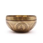 Premium Bodhi Tree Buddha Engraved Singing Bowl – 16cm