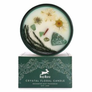 The Magician Tarot Crystal Candle