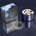 Cancer Zodiac Crystal Candle