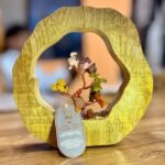 Chakra Wooden Ring Tree