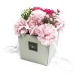 Pink Roses & Carnations Gift Bag