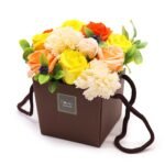 Yellow Roses & Carnations Gift Bag